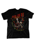 DIA DE LOS MUERTOS BLACK MEN T-SHIRT