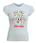 Pura vida white women t-shirt - iguanacustomcollection